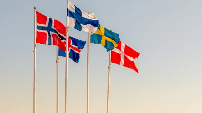 scandinavian flags